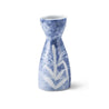 Mino Ware Ceramic Tokkuri Japanese Sake Carafe 290ml / Light Blue Design - Sorakami